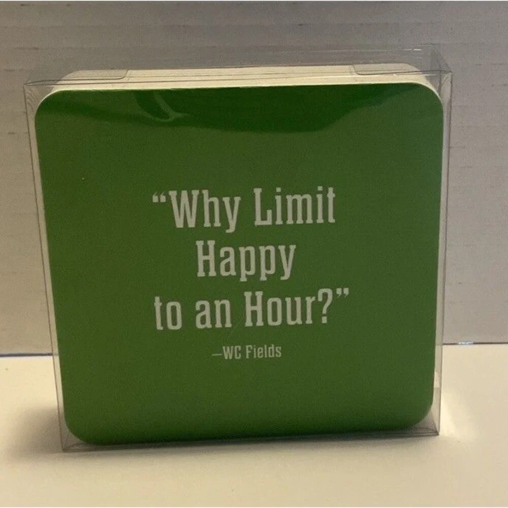 Keep Calm And Have A Cocktail Happy Hour Sayings Coasters 12 Bar Barware